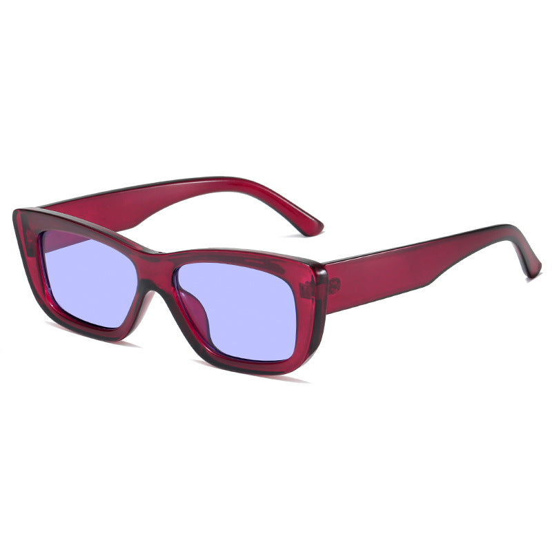 Ladies fashionable sunglasses with rectangular frame Kalsten