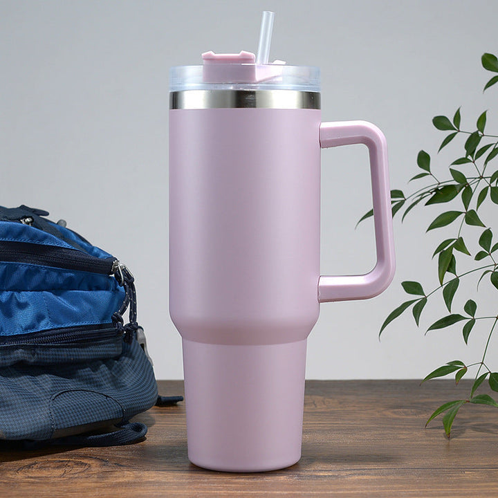 Women's insulated drinking cup with practical carrying handle Kalsten