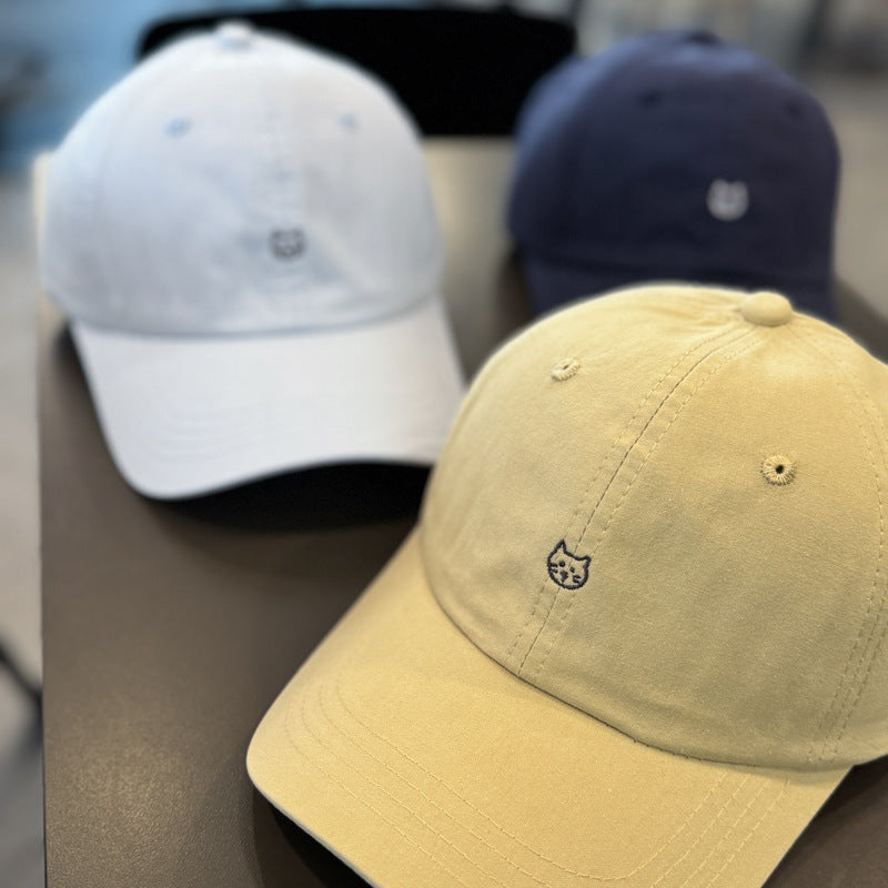 Unisex Cute Cat Embroidered Baseball Cap Kalsten