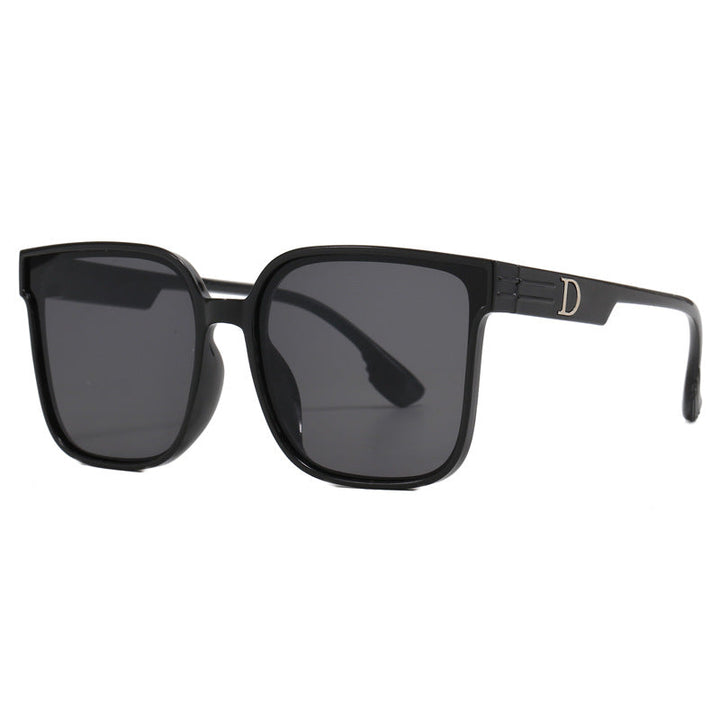 Women stylish square sunglasses with transparent frame Kalsten