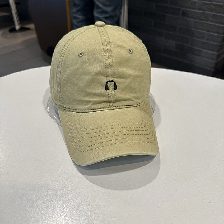 Unisex Cotton Twill Cap with Unique Music Emblem Kalsten