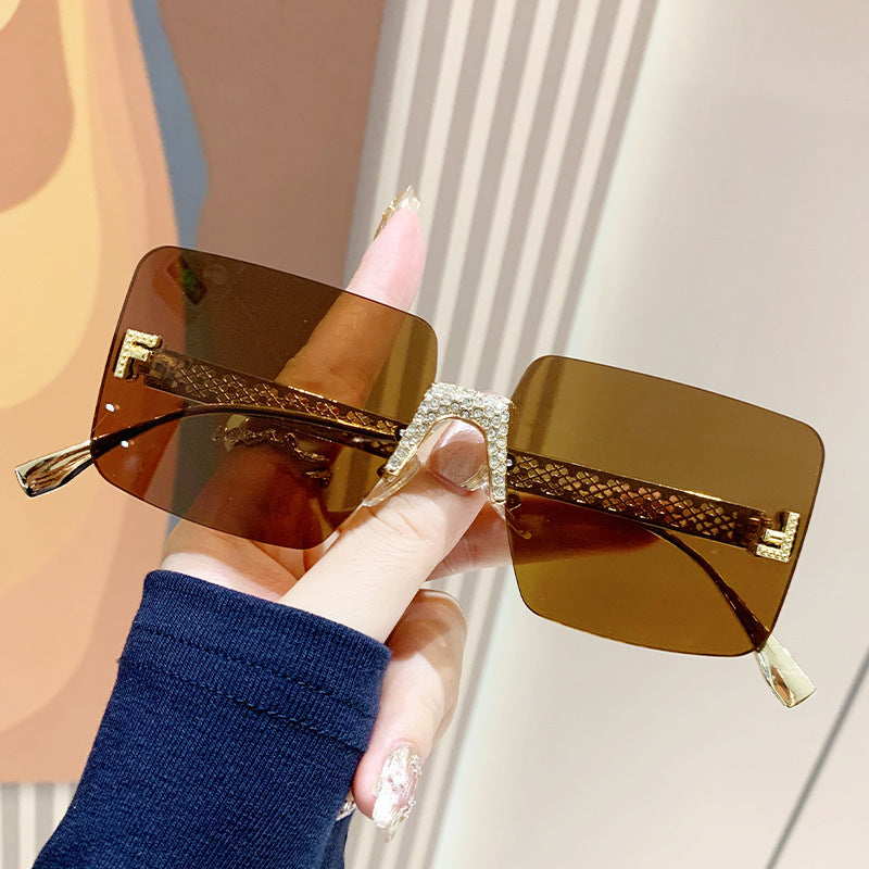 Women extravagant hexagonal sunglasses Kalsten