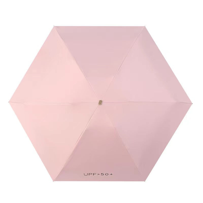 Ladies UV Protection Folding Umbrella with Unique Design Kalsten