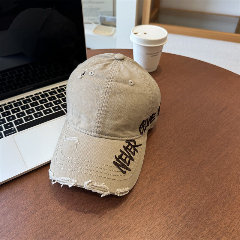 Unisex Distressed Graphic Baseball Cap Kalsten