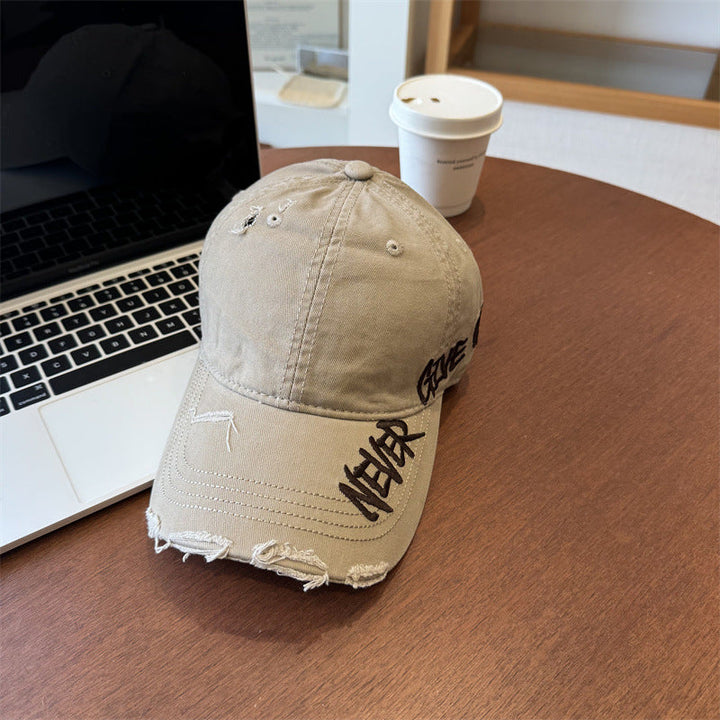 Unisex Distressed Graphic Baseball Cap Kalsten