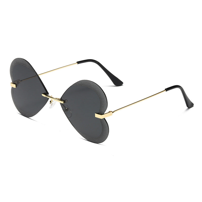 Women's Heart-Shaped Sunglasses in Trendy Design Kalsten