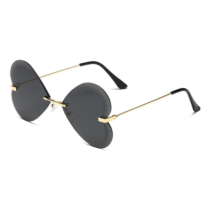 Women's Heart-Shaped Sunglasses in Trendy Design Kalsten