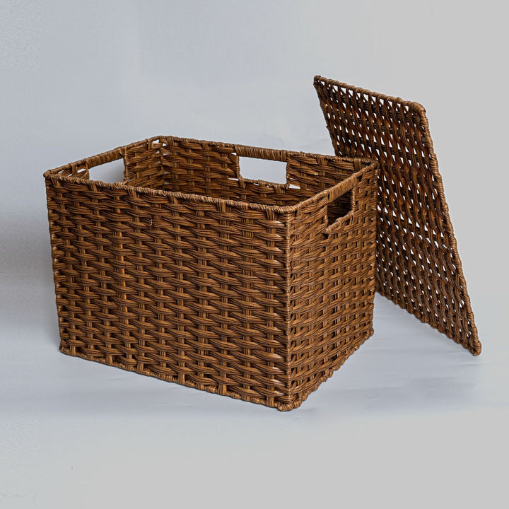 Women's Practical Storage Basket with Handles Kalsten