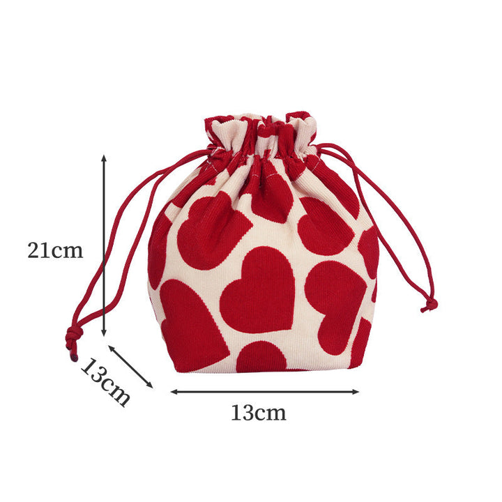 Heart Pattern Makeup Pouch Kalsten