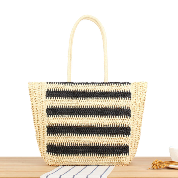 Beach bag with modern zebra pattern Kalsten