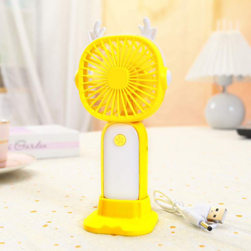 Ladies Portable Hand Fan with Cute Design Kalsten