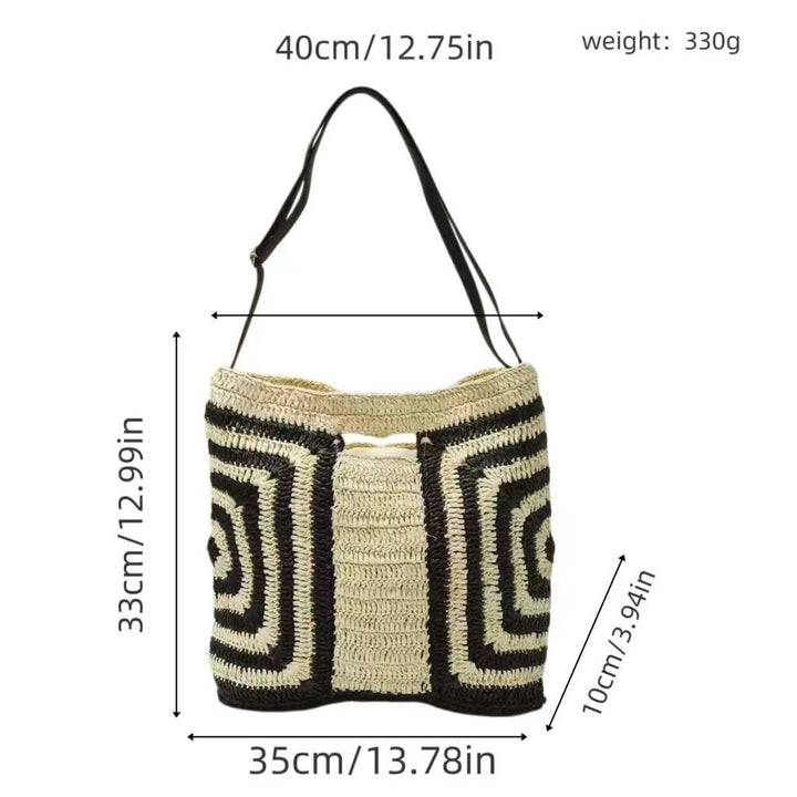 Handbag with Modern Geometric Design Kalsten