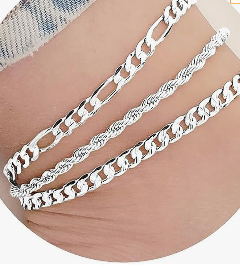 Elegant Double Chain Anklet Kalsten