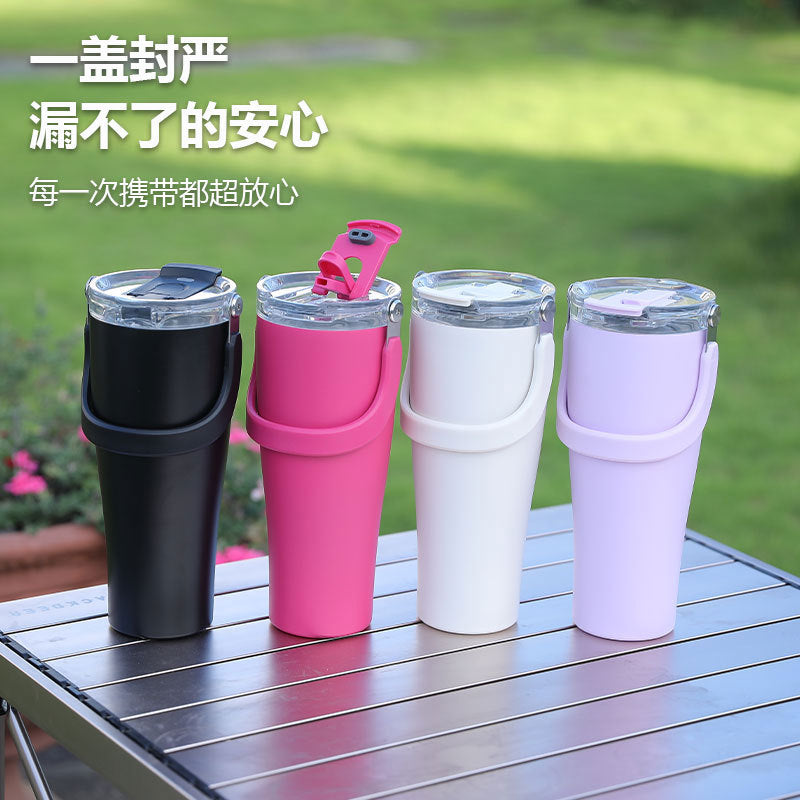 Ladies Insulated Drinking Cup with Practical Carry Handle Kalsten