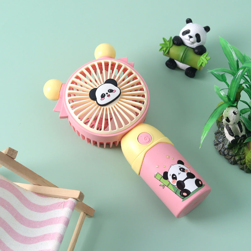 Unisex Portable Panda Fan with Integrated Spray Function Kalsten