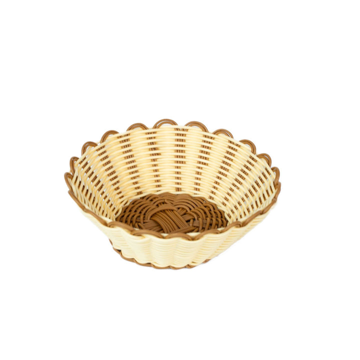 Women's Aesthetic Fruit Bowl with Scalloped Design Kalsten