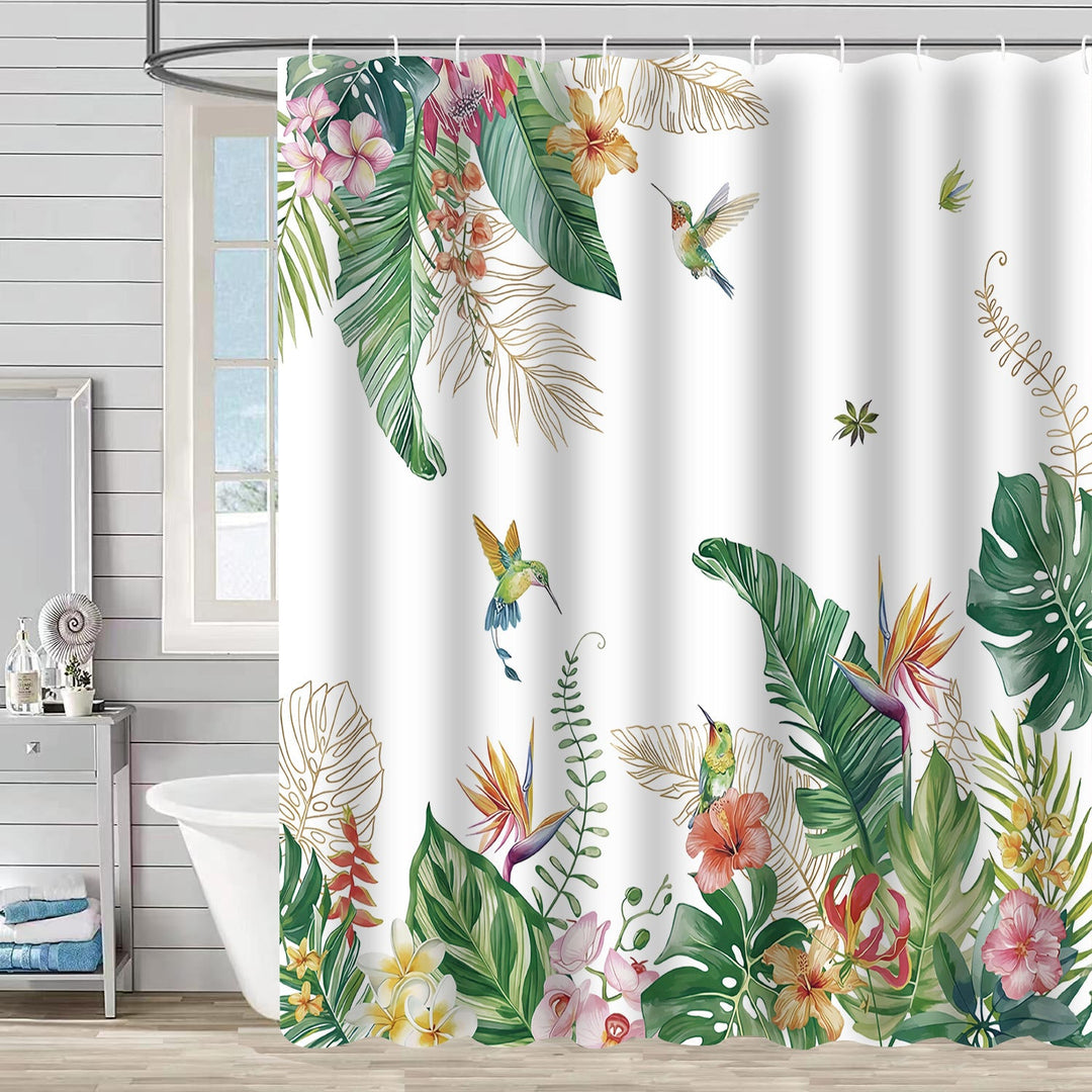 Nature-Inspired Shower Curtain Kalsten