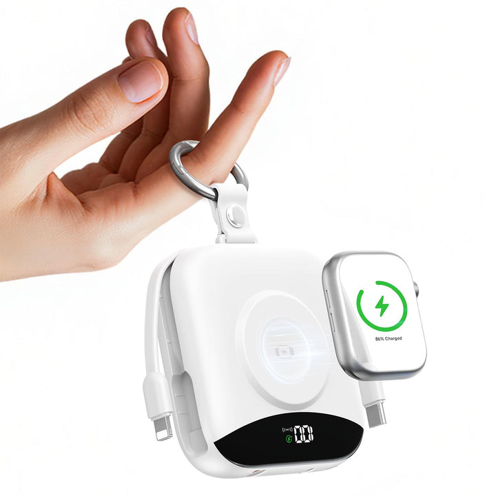 Portable Wireless Charger with Integrated Power Bank Kalsten