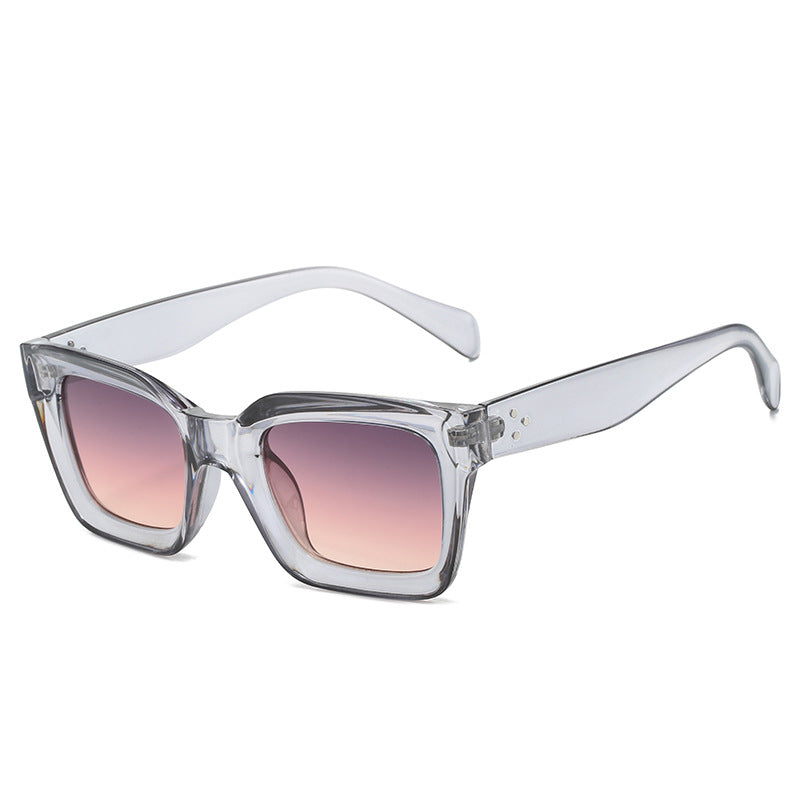 Ladies fashionable square sunglasses with elegant, wide frame Kalsten