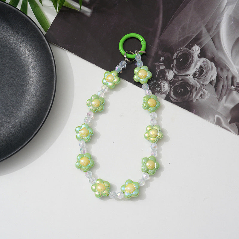 Floral Beaded Phone Chain kalsten