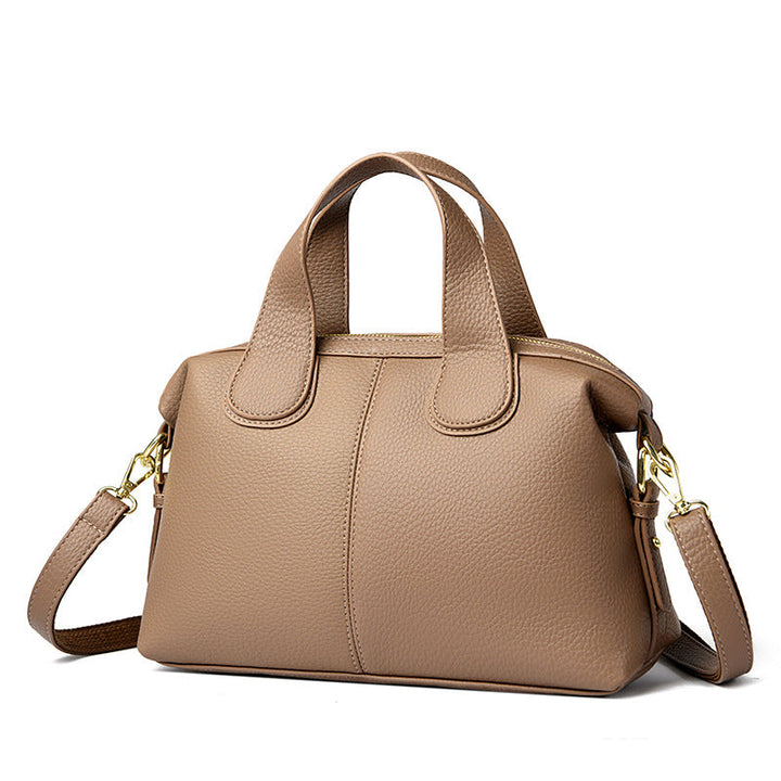 Elegant Faux Leather Handbag Kalsten