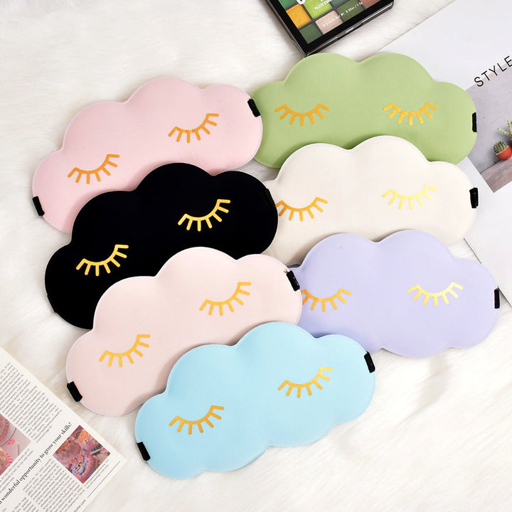 Women's cute cloud sleep mask made of memory foam with ergonomic padding and adjustable elastic band Kalsten