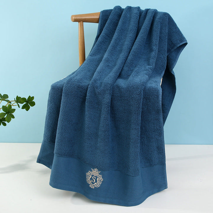 Luxurious Terry Bath Towel With Fine Border Kalsten