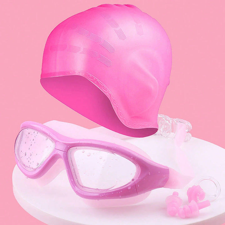 Swim set with comfort swim goggles and cap Kalsten