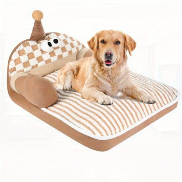 Fun Cartoon Dog Bed