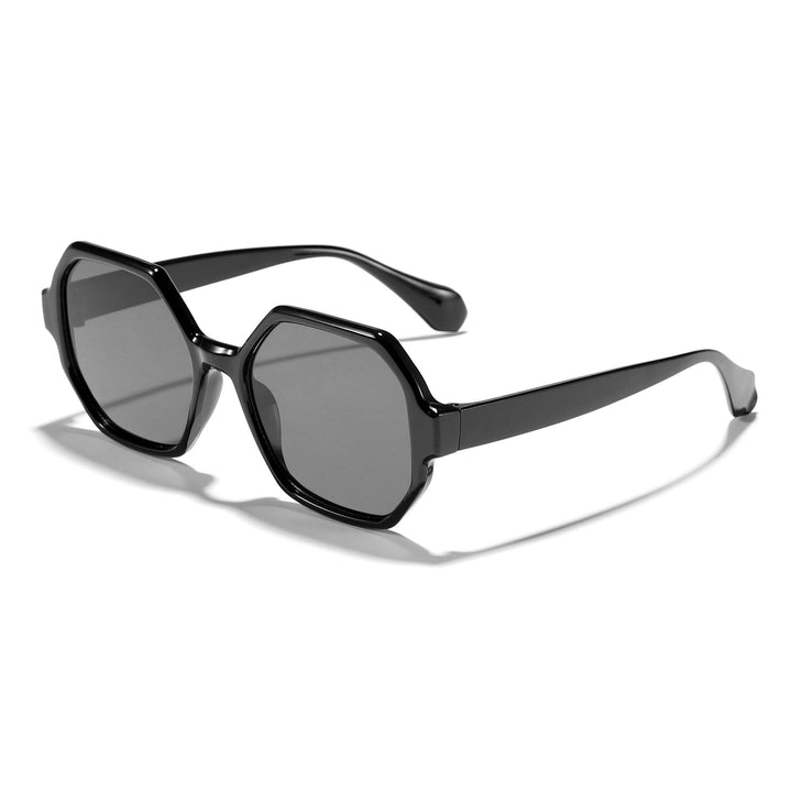 Women's fashionable sunglasses with hexagonal frame and UV protection Kalsten