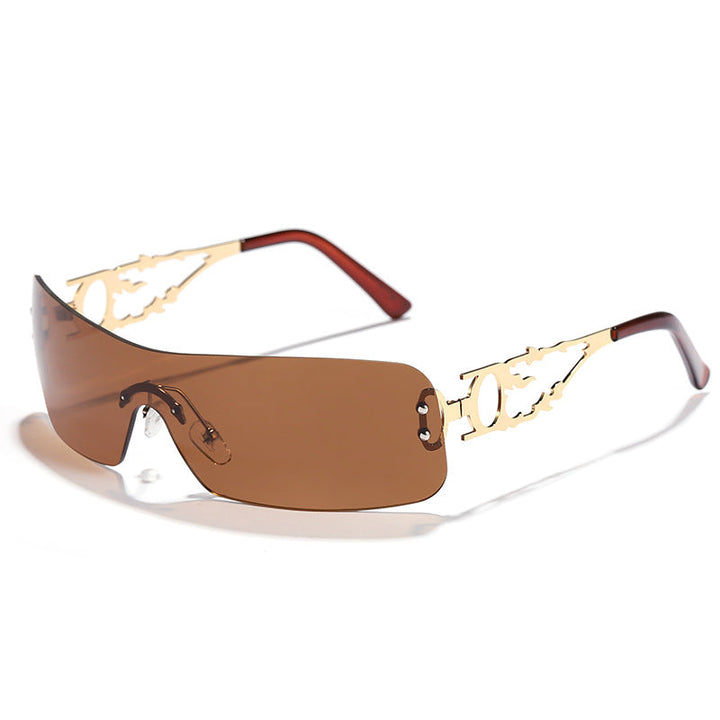 Women's fashionable sports sunglasses with innovative design and UV protection Kalsten