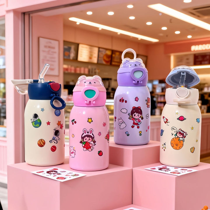 Women's water bottle with unique astronaut design Kalsten