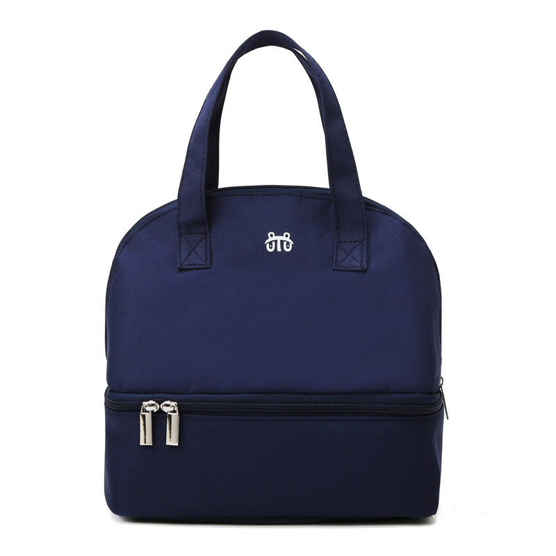 Women's Insulated Lunch Bag with Double Compartment Design Kalsten