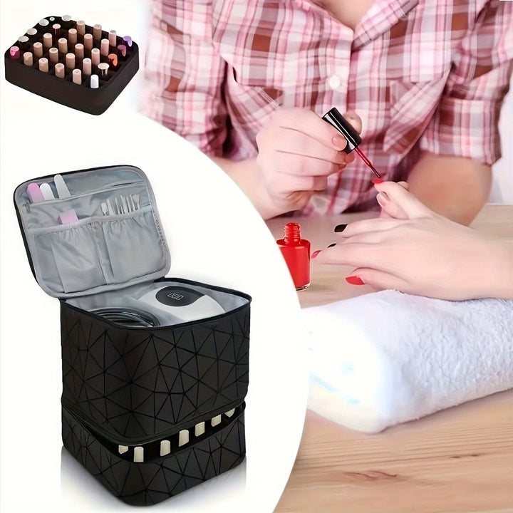 Cosmetic organizer with intelligent compartment system Kalsten