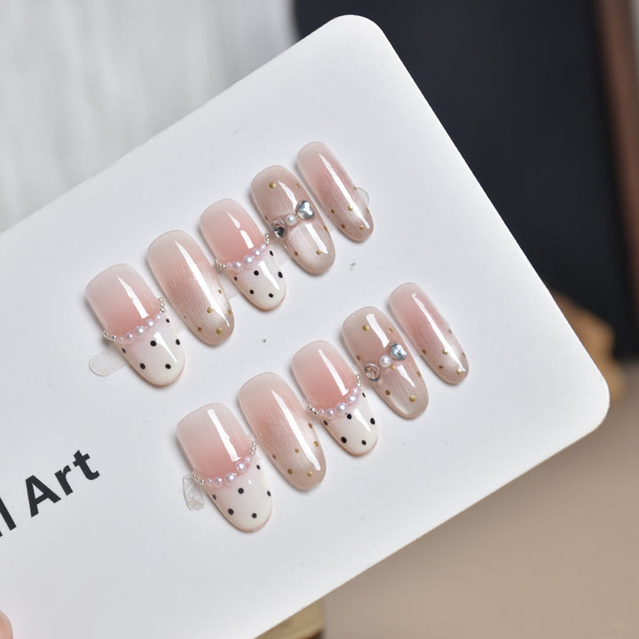 Decorative Animal Print Press-On Nail Set Kalsten