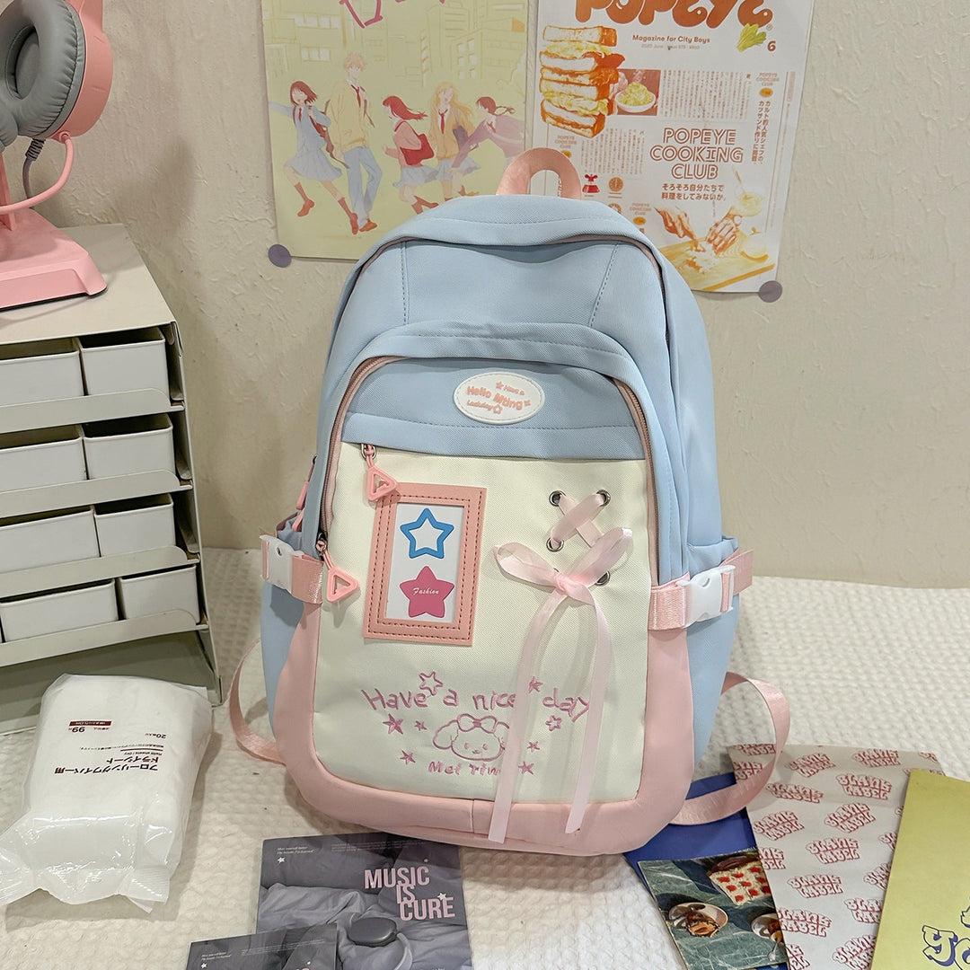 Whimsical Multi-Pocket Backpack Kalsten