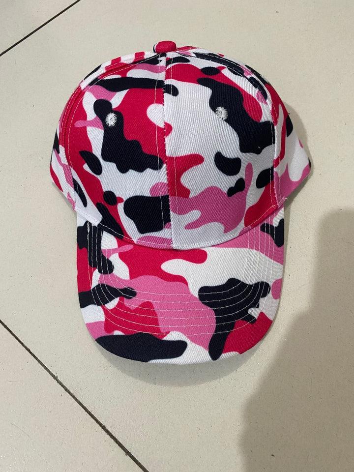 Unisex Camouflage Patterned Adjustable Cap Kalsten