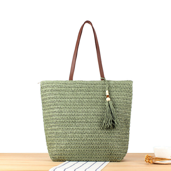 Handcrafted Beach Bag with Adjustable Straps Kalsten