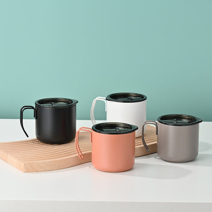 Ladies functional coffee mug with transparent lid Kalsten