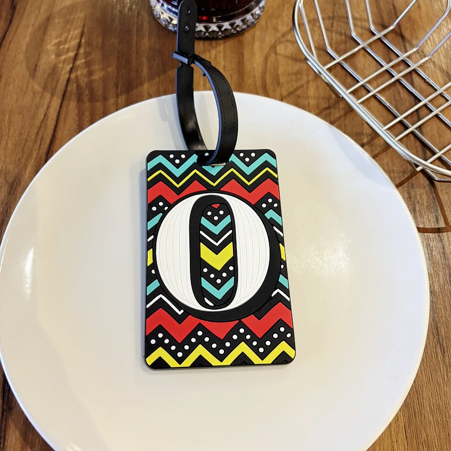 Personalized Alphabet Luggage Tag Kalsten
