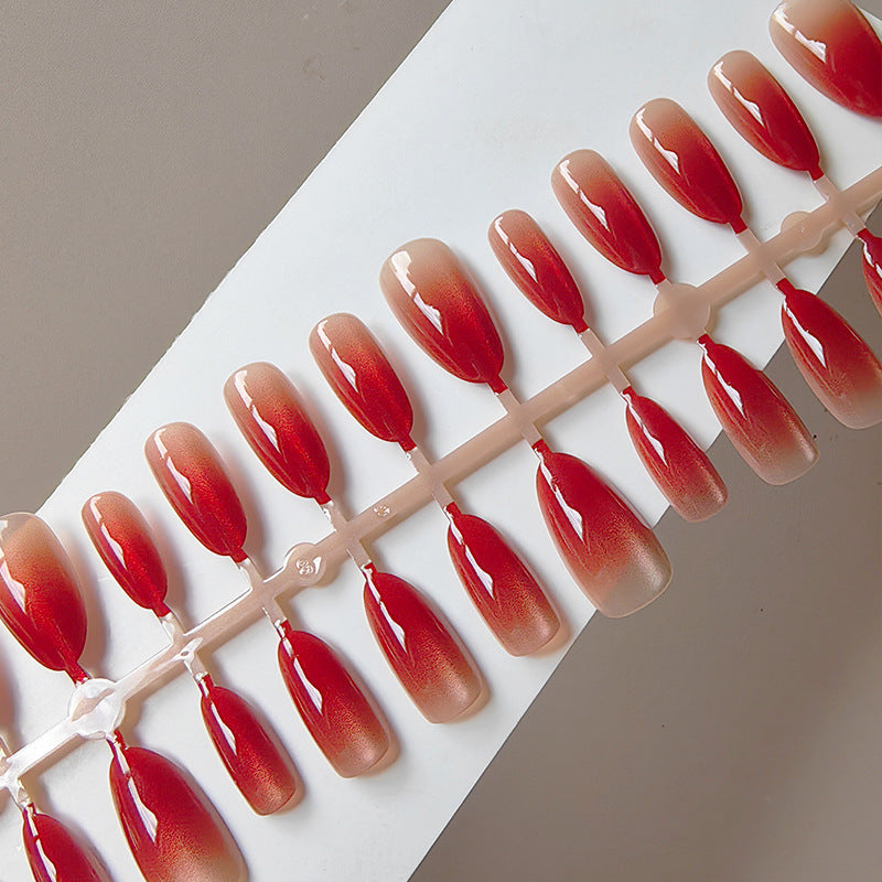 Artificial Nails in Elegant Ombre Look Kalsten