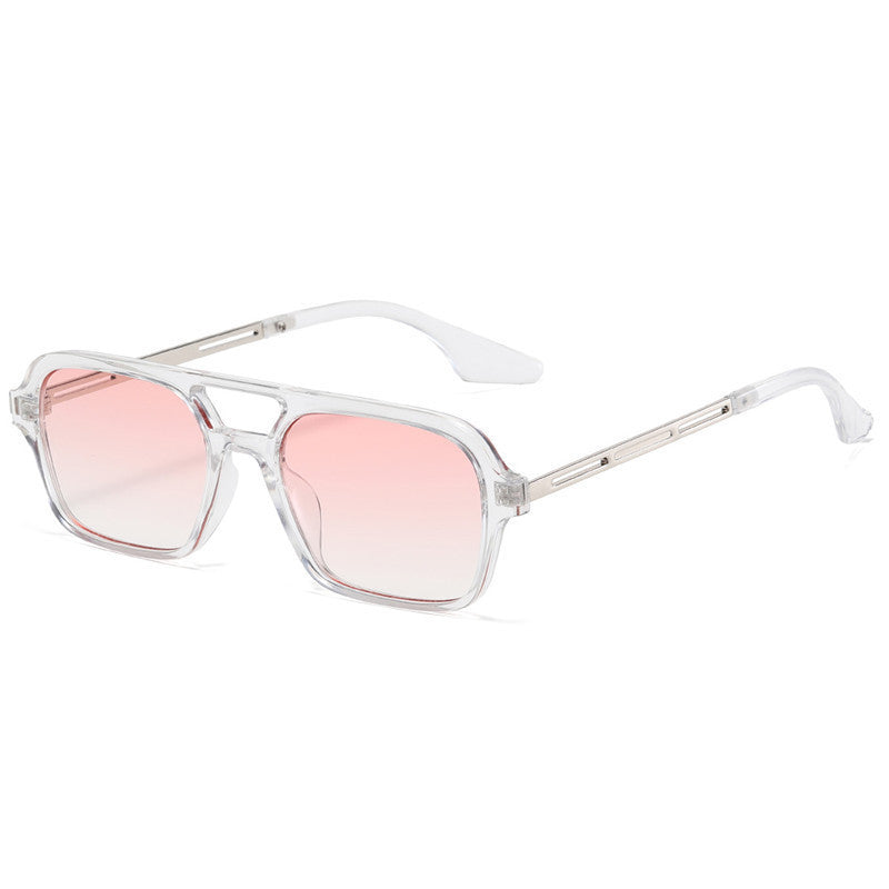 Women's Designer Sunglasses with Elegant Transparent Frame and Yellow Lenses Kalsten