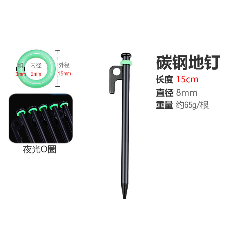 High-quality tent peg made of solid material with stable RGB marking Kalsten