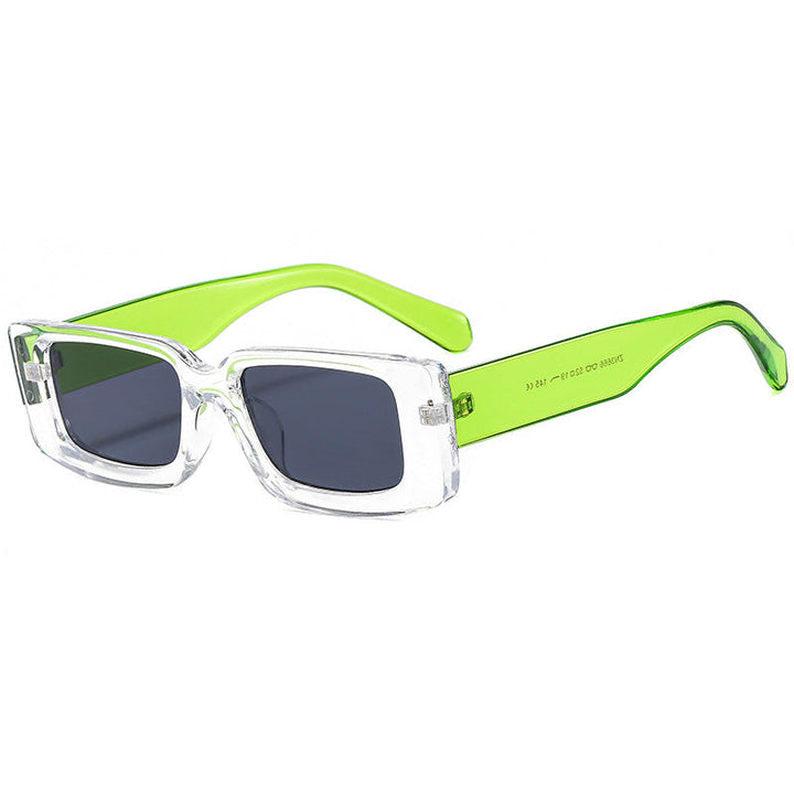 Women's fashionable sunglasses with trendy transparent frame and sporty design Kalsten