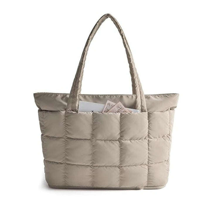 Practical Tote Bag with Quilted Design Kalsten
