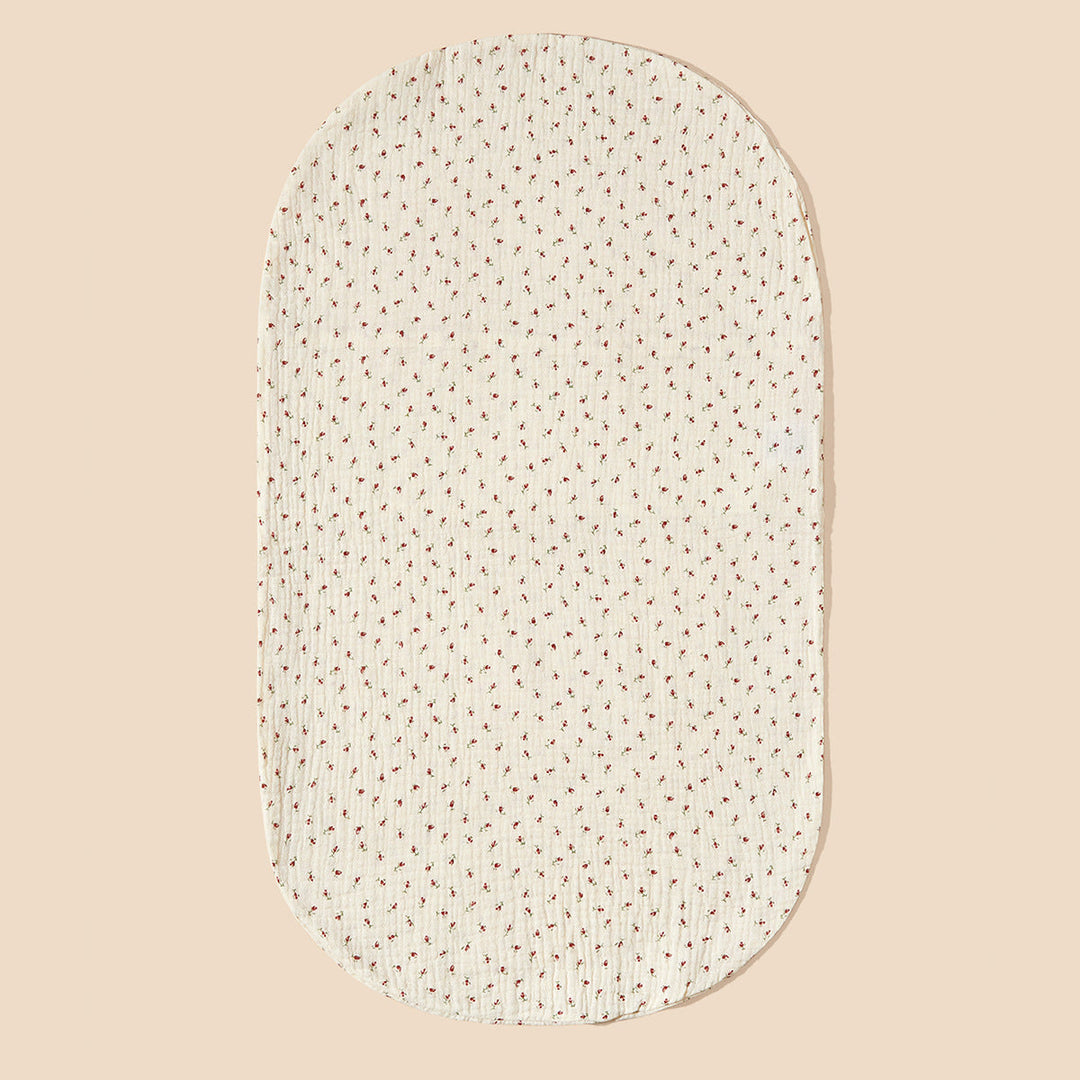 Cotton Muslin Crib Mattress Protector kalsten