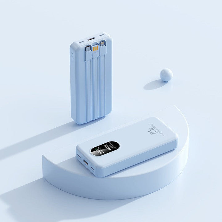 Powerbank with innovative charging display and compact design Kalsten