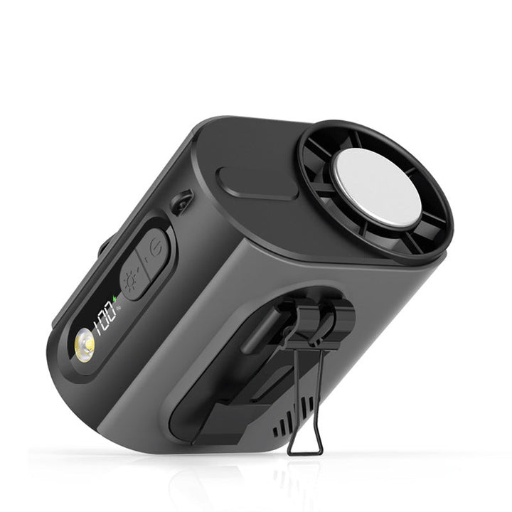 Ladies portable mini fan with LED lamp Kalsten