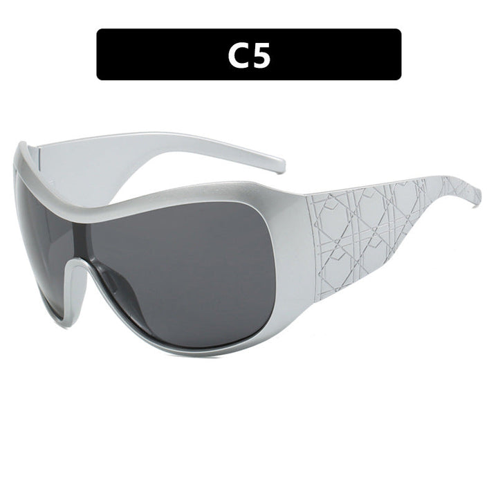 Ladies sport sunglasses with wide-protected frame and polarized lenses Kalsten