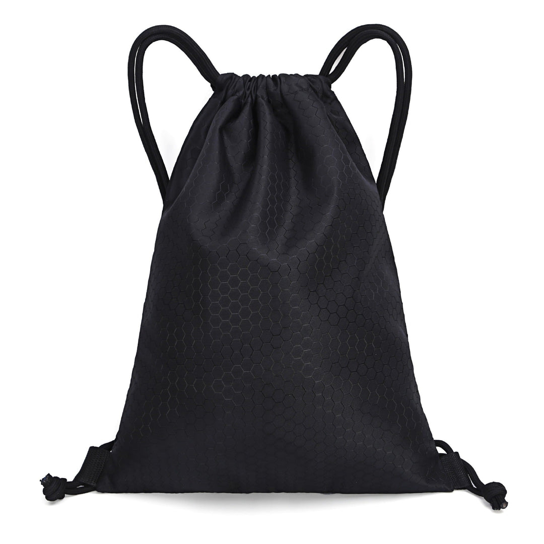 Honeycomb Texture Drawstring Backpack Kalsten